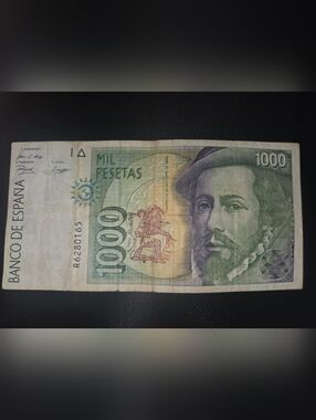 BANCO DE SPAIN 1000 MIL PESETAS 1992 Paper Money